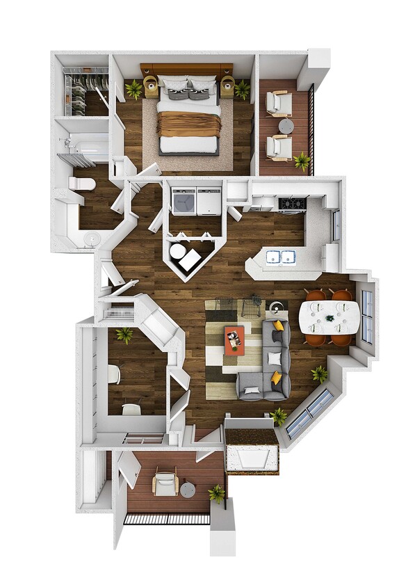 Floor Plan - Conifer with Detached Garage
