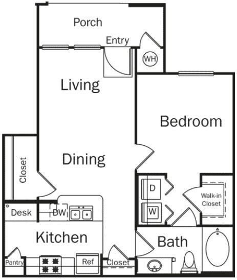 Floor Plan - Versailles