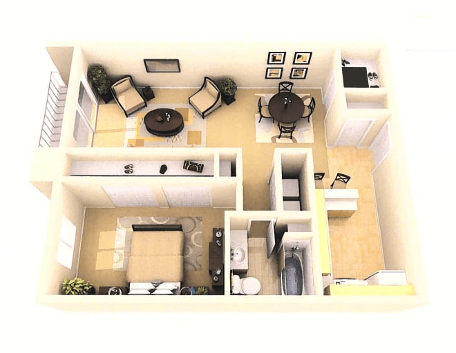 Floor Plan - 1BB