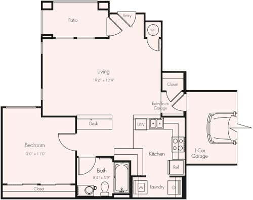 Floor Plan - 1AD 1