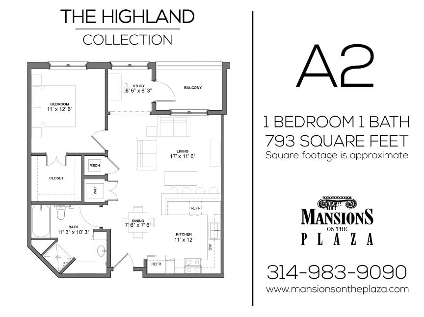 Floor Plan - Highland - A2