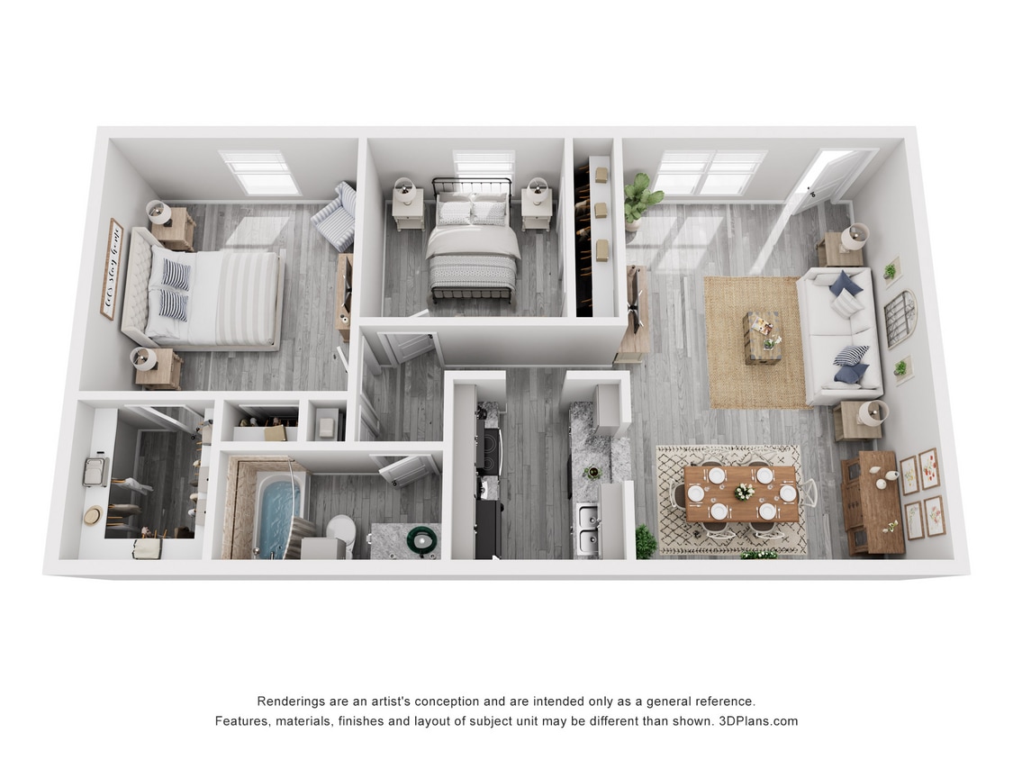 The Life at Beverly Palms_Cypress_2x1_936.jpg - 2 Bed 1 Bath Lux Reno