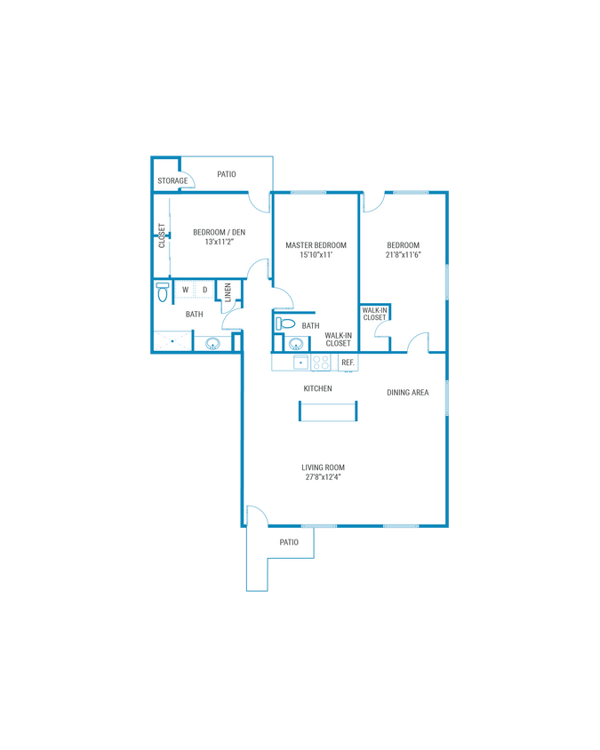 Wolfsburg ThreeBed One & OneHalf Bath_1582 sq.ft - Luxury Wolfsburg