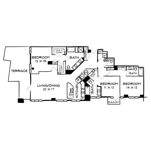 Floor Plan - Design 3A35
