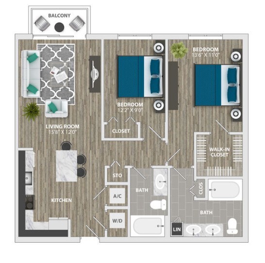 Floor Plan - Crosby