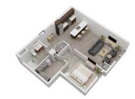 Floor Plan - Unit 1L