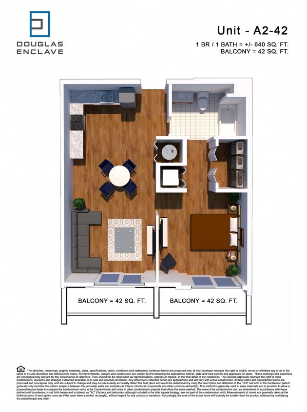Floor Plan - A2 - 84