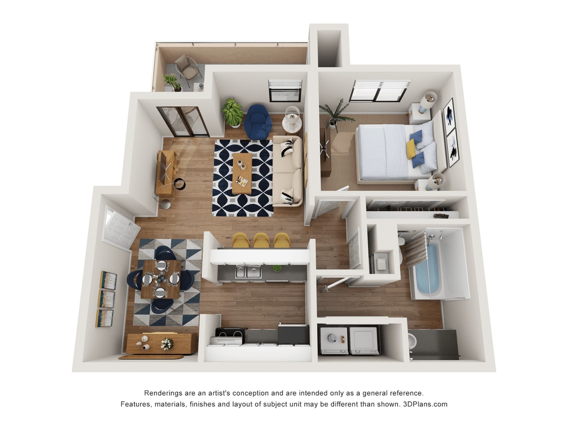 Floor Plan - Pueblo Renovated