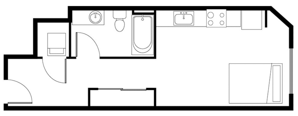 Floor Plan - Studio B