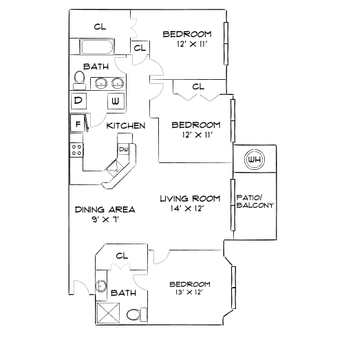 Floor Plan - Design 3A Premier