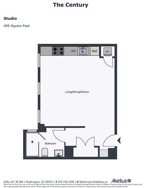 Floor Plan - Studio