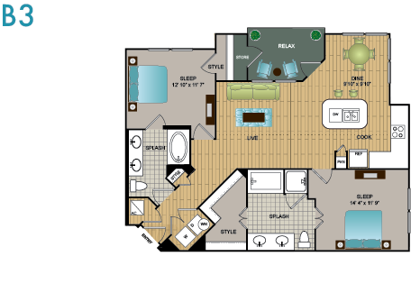 Floor Plan - B3
