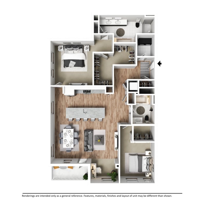 Floor Plan - Mariner - Penthouse