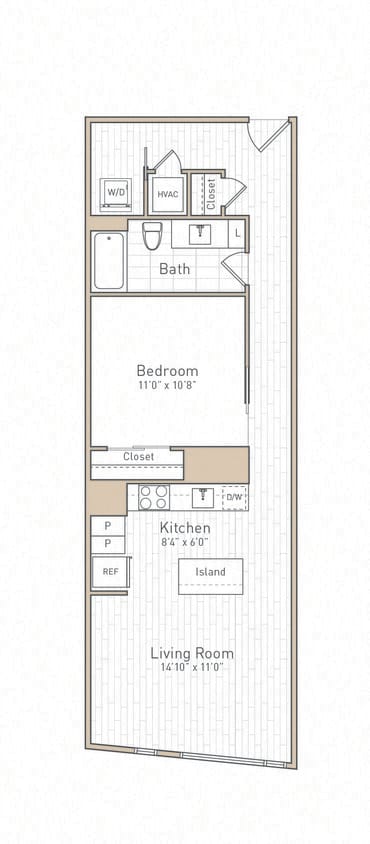 Floor Plan - A16A - Rise