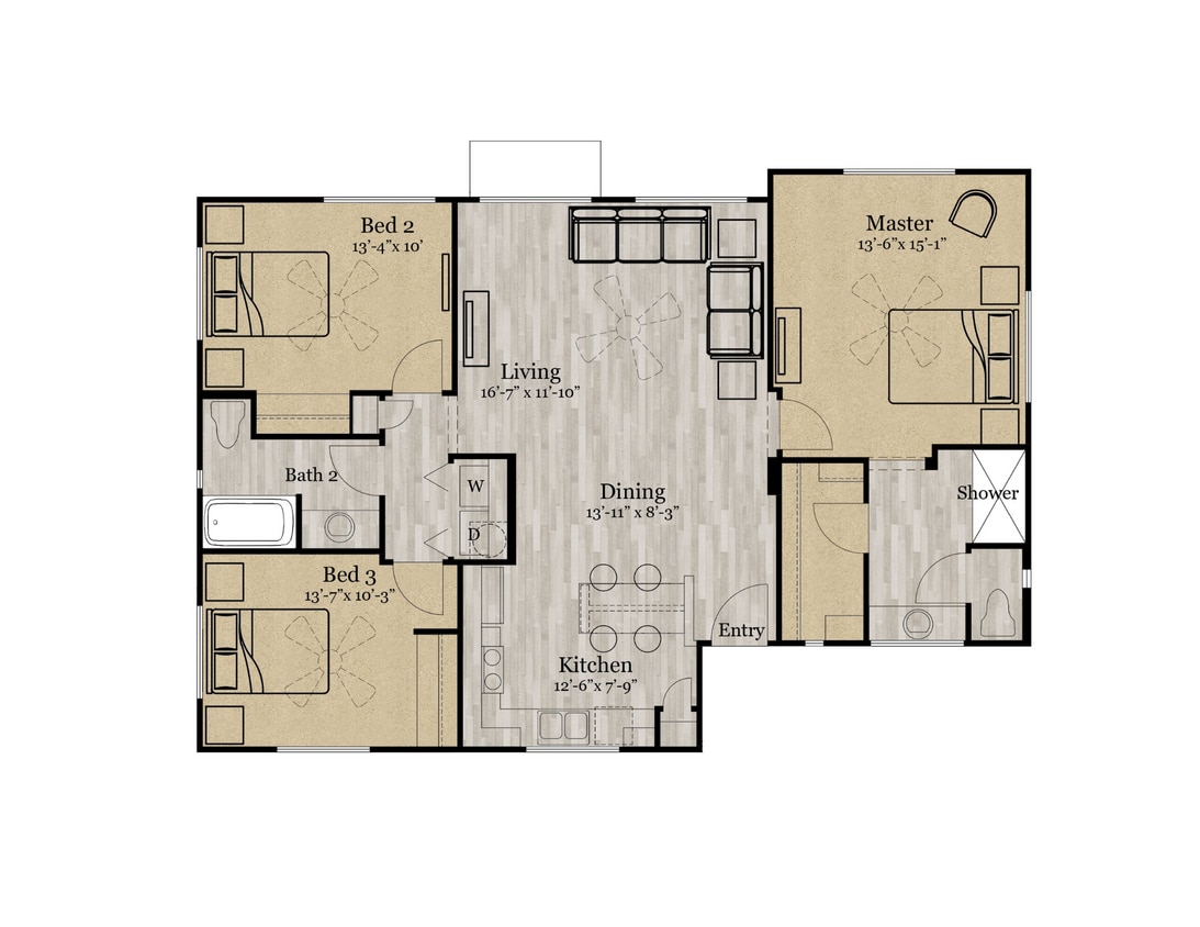 Floor Plan - The Haven 