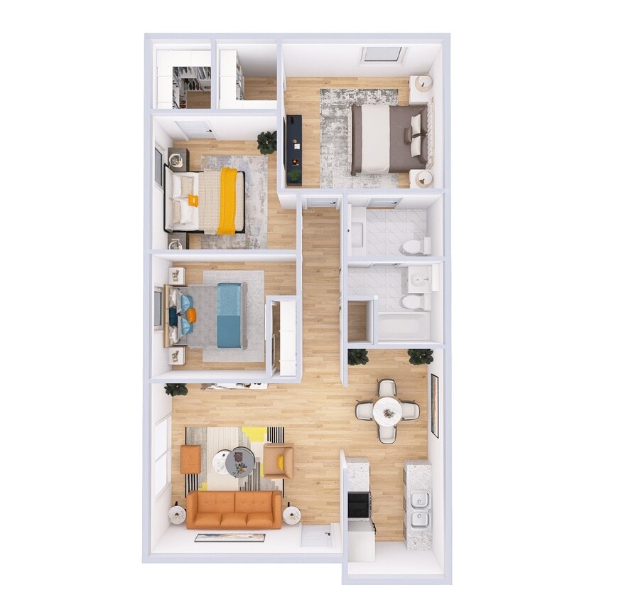 Floor Plan - The Athena