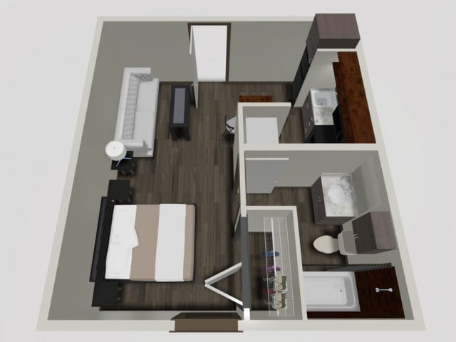 Floor Plan - Studio