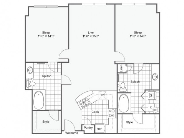 Floor Plan - Corpus Christi