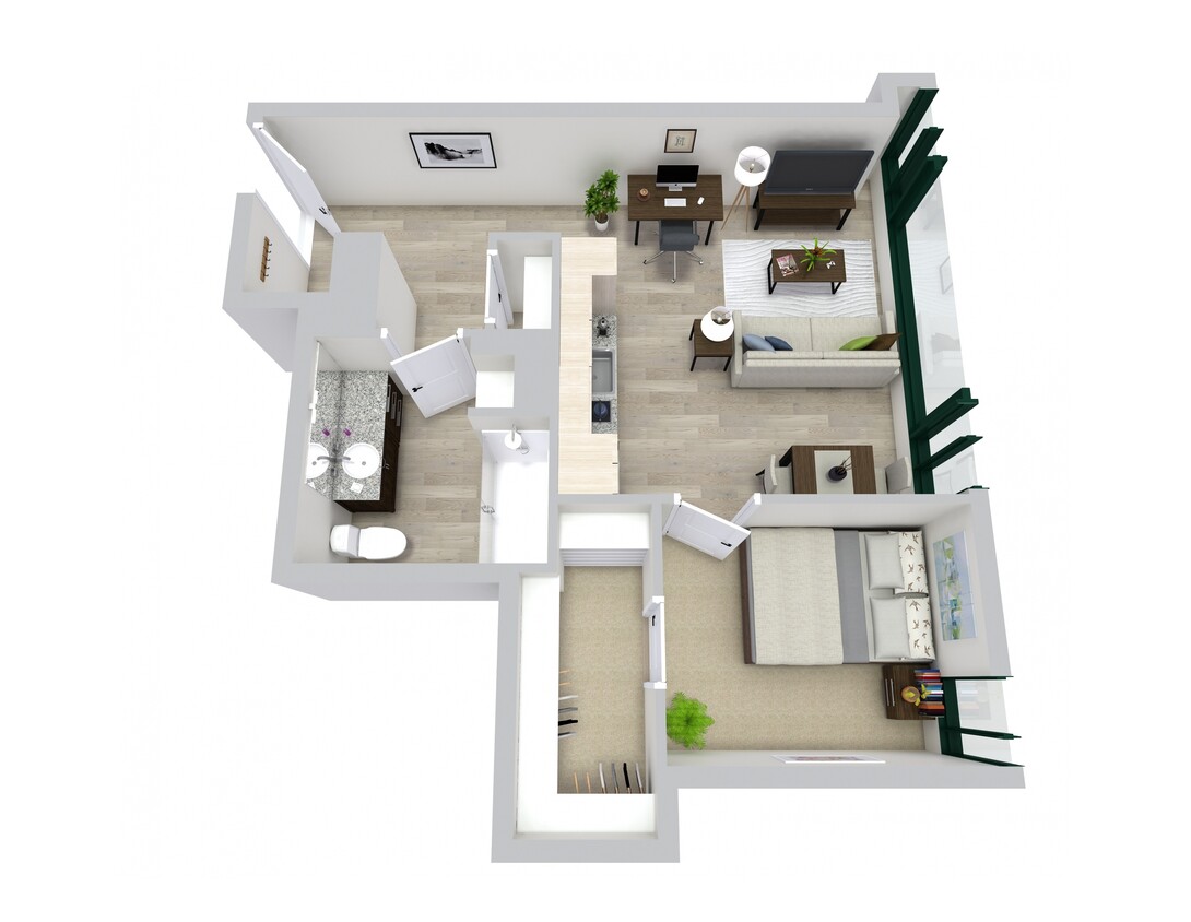 Floor Plan - The Burgundy