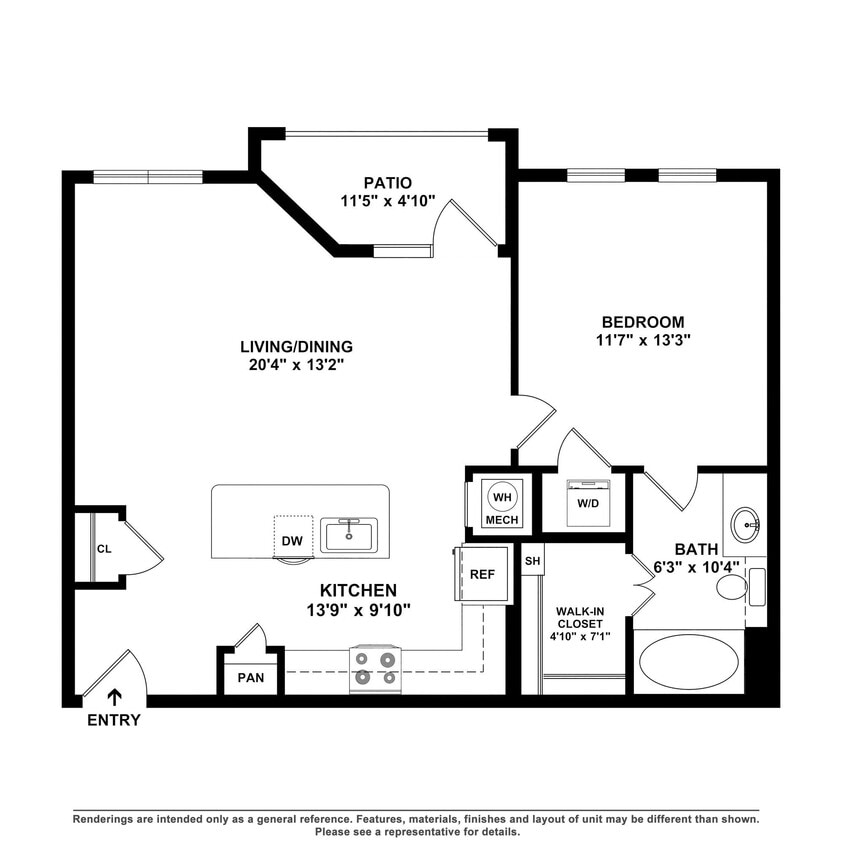 Floor Plan - A1B