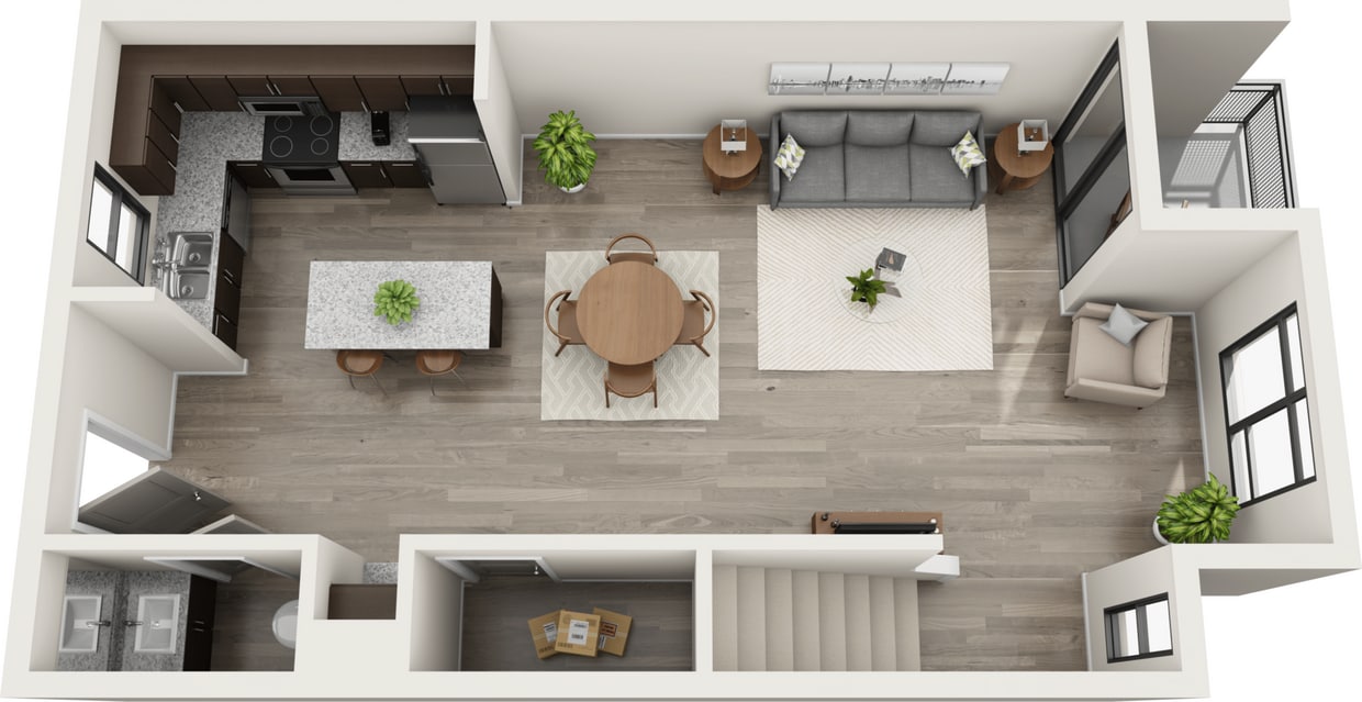 Clapton floor plan Main & Stone - Clapton