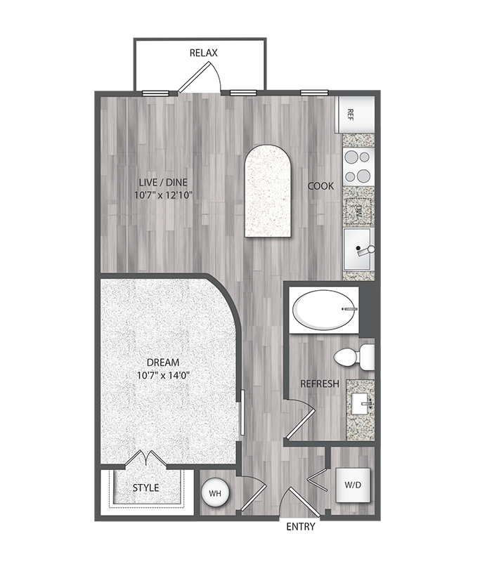 A2.1 floor plan Encore Montrose - A2.1