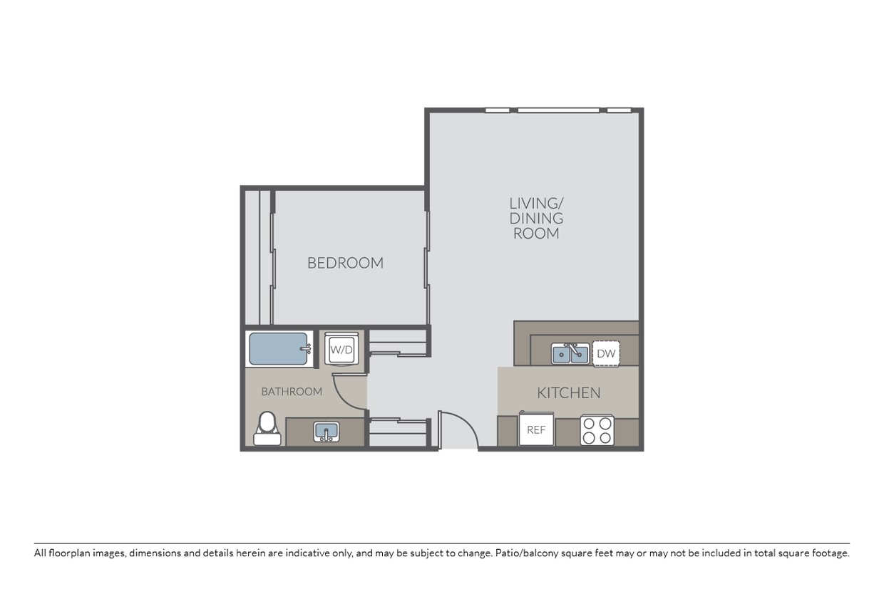 Aero - Open One Bedroom - Aero - Open One Bedroom