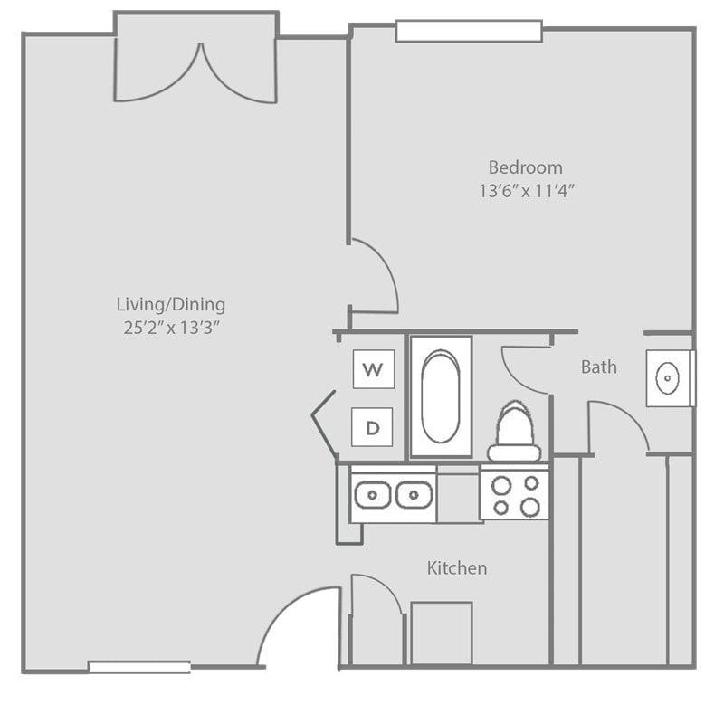 Floor Plan - The Wesley