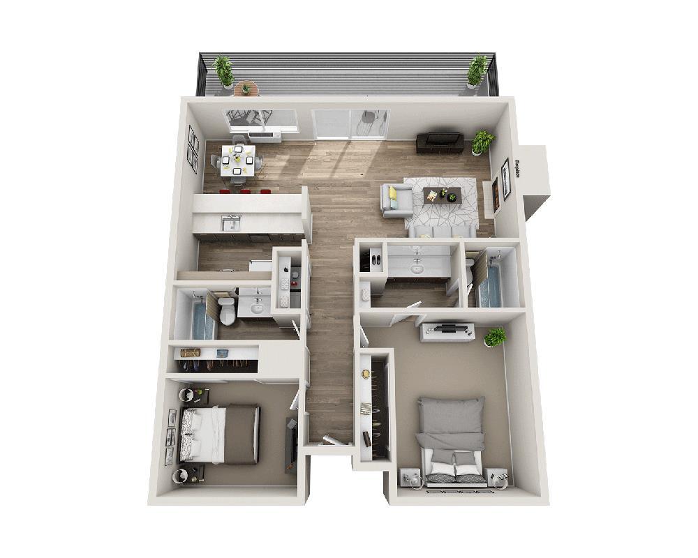 Floor Plan - Plan B2