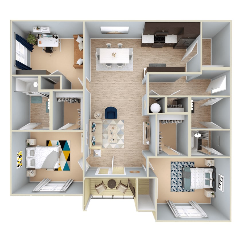 Floor Plan - 2 Bedroom