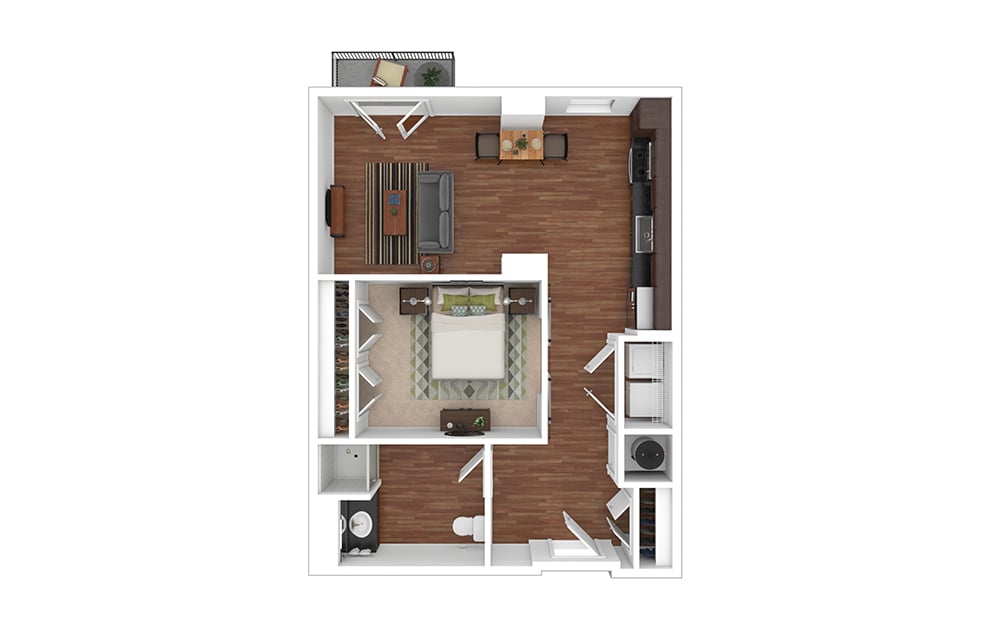 Floor Plan - The Broadway