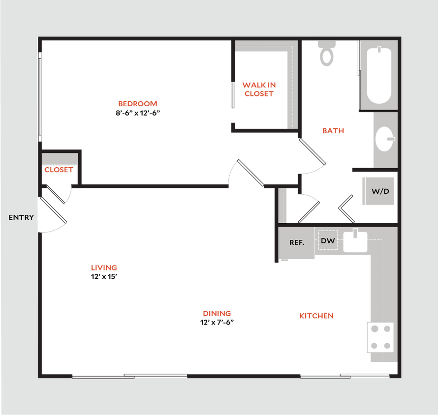 Floor Plan - Plan 1AR