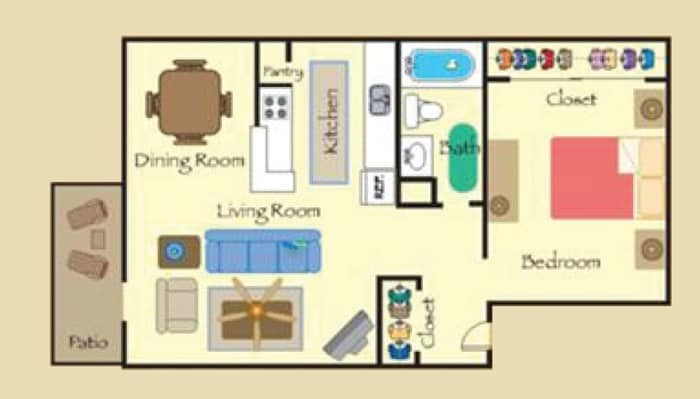 1BR/1BA - A4