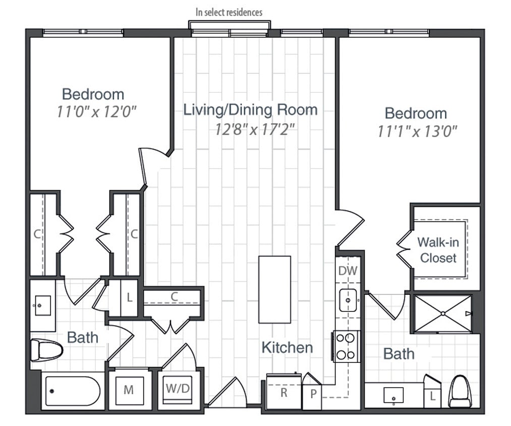 Floor Plan - B7-B701-1080