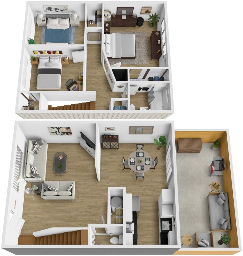 Floor Plan - 3x1.5