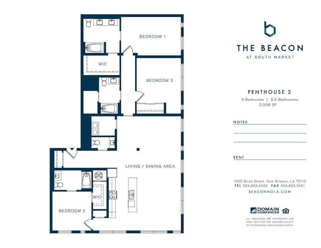 Floor Plan - Penthouse 2