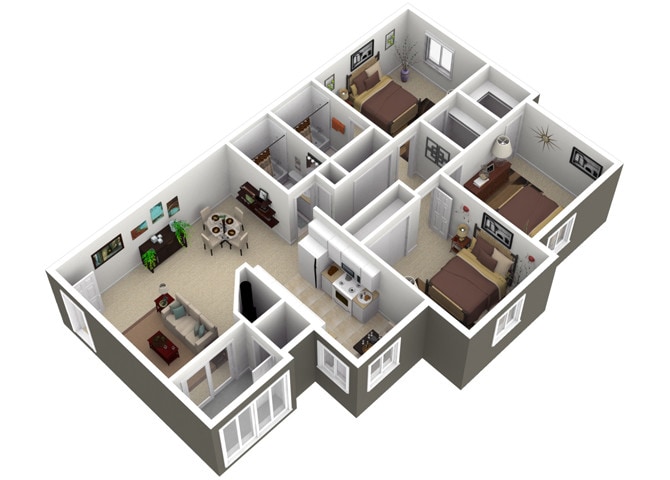 Floor Plan - The Cove