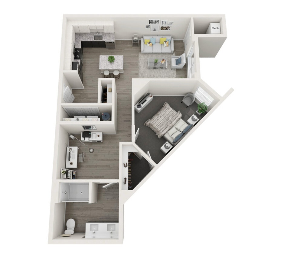 Floor Plan - 1BC-4