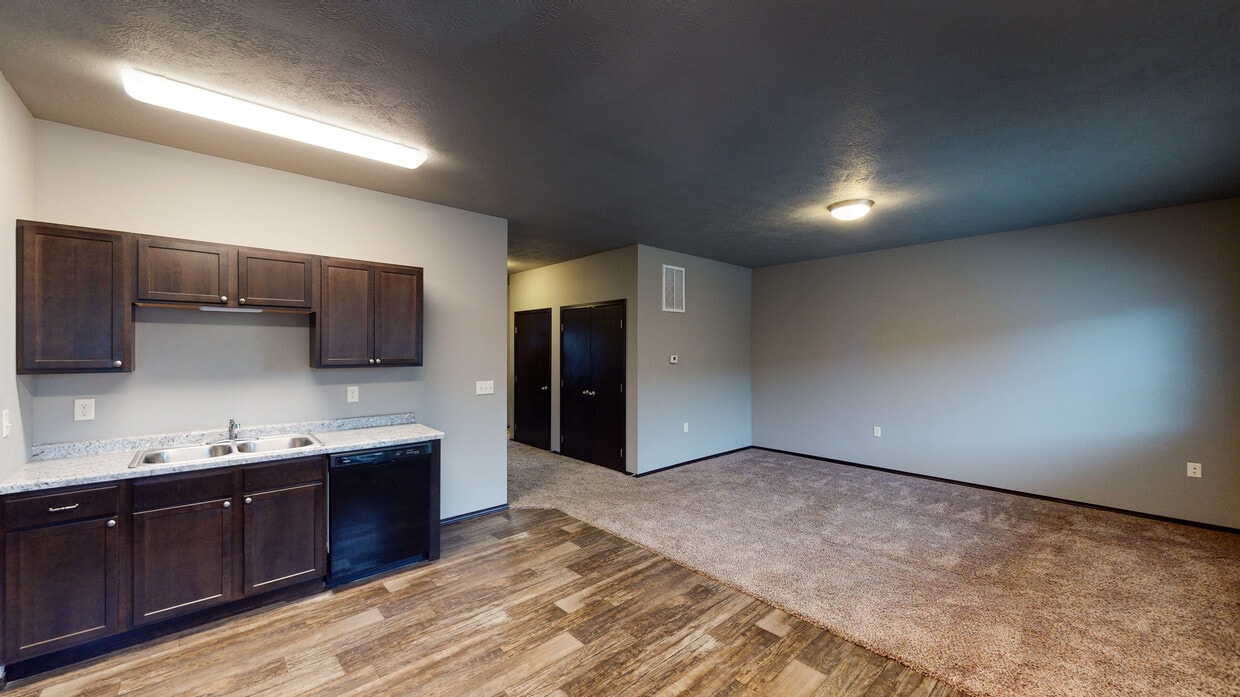 Floor Plan - 2 Bed 2 Bath Townhome