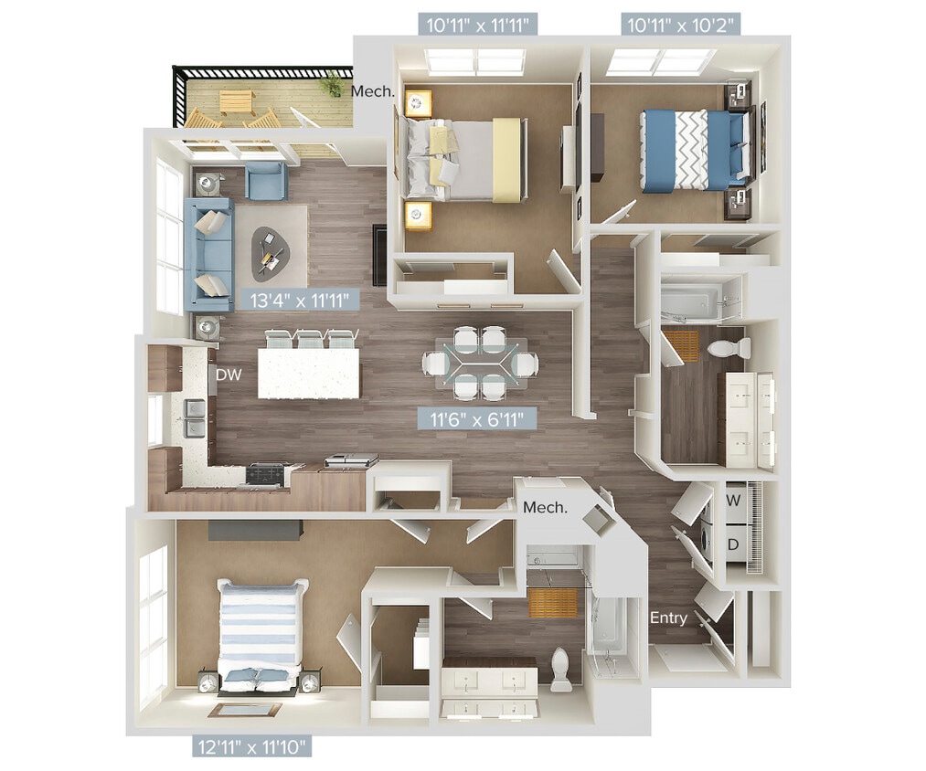 Floor Plan - C3-333