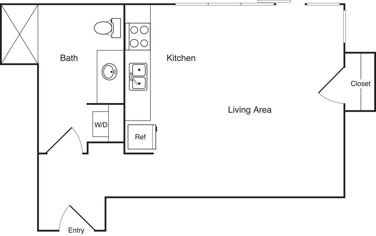 Floor Plan - Studio - I