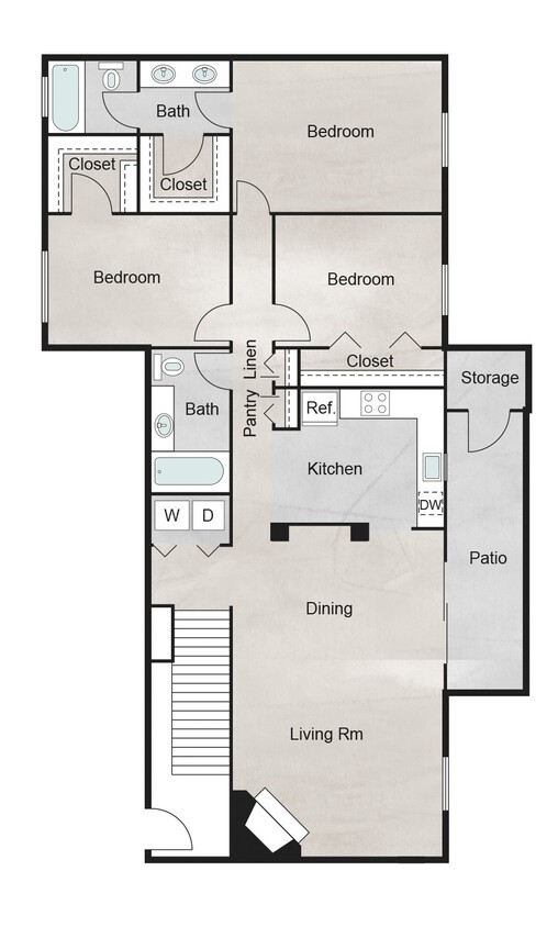 Floor Plan - Yorkshire (Plan Q)