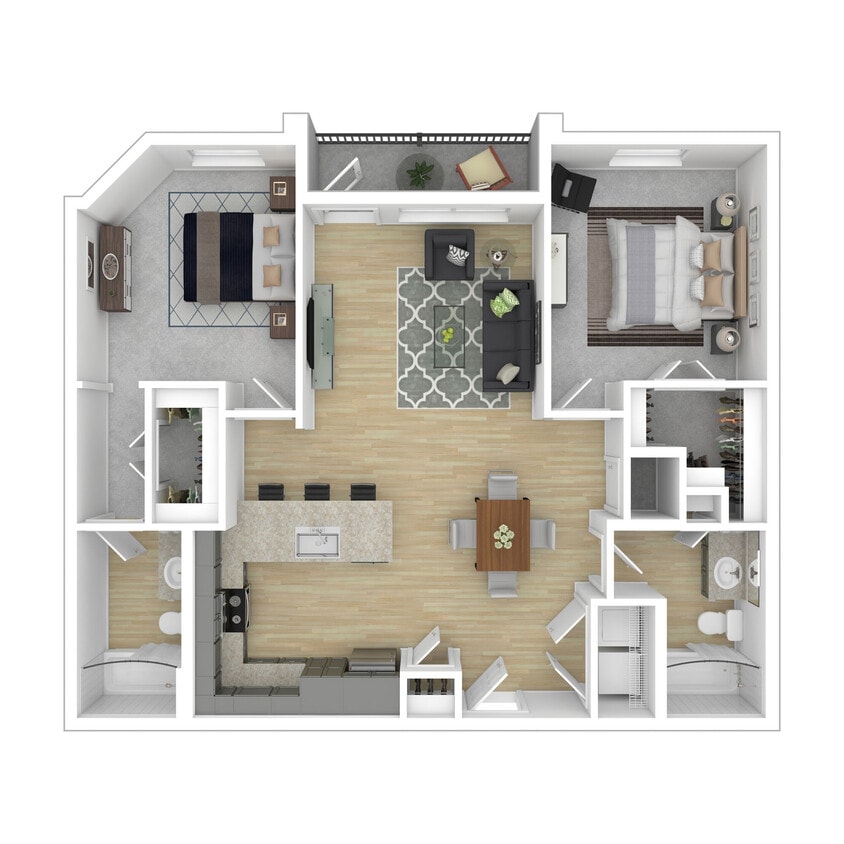 Floor Plan - B1 - Alt - Evolve