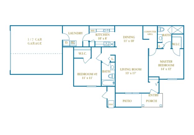Floor Plan - The Essex