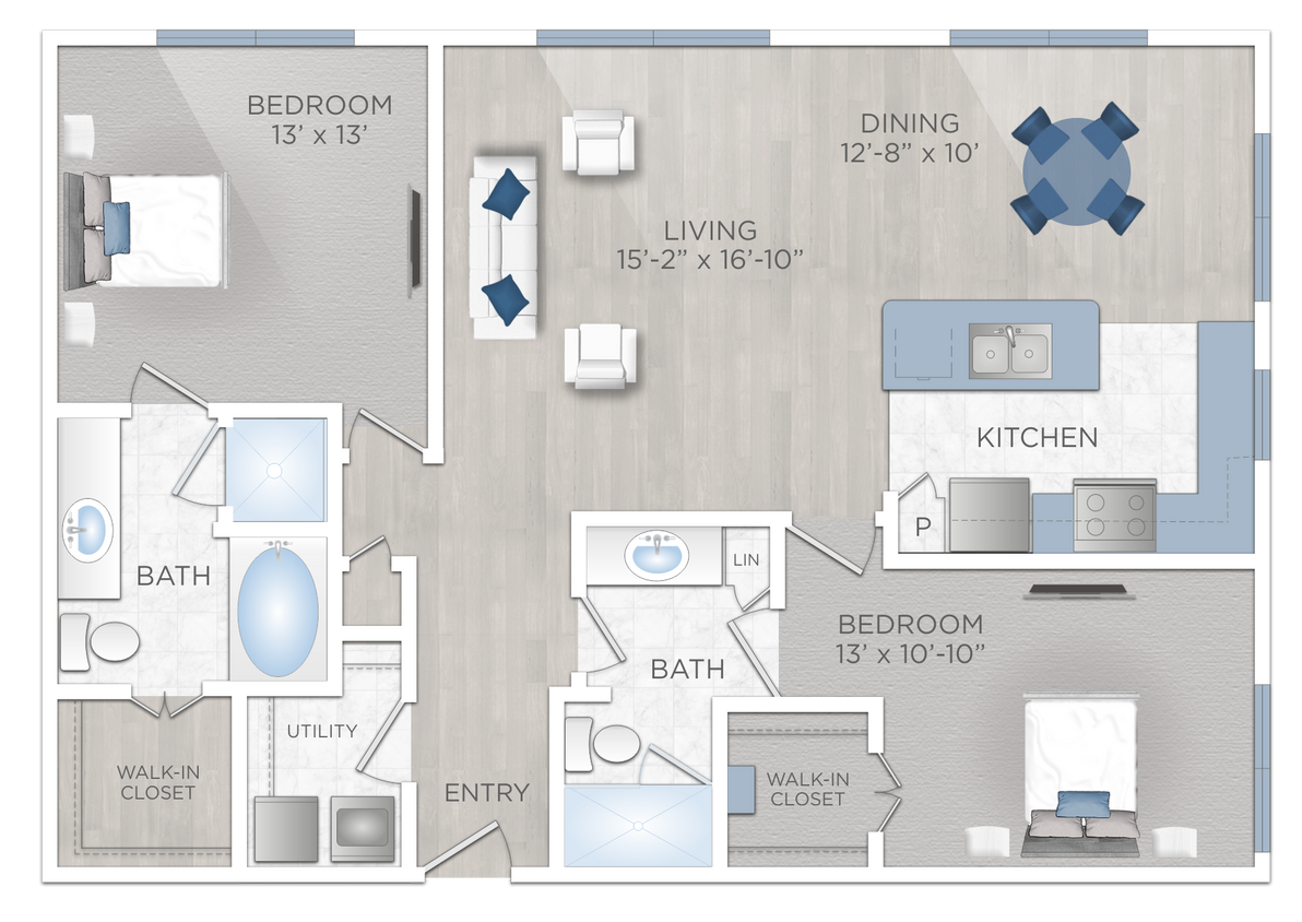 Floor Plan - (B3)