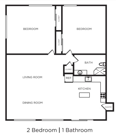 Floor Plan - 2x1 WS