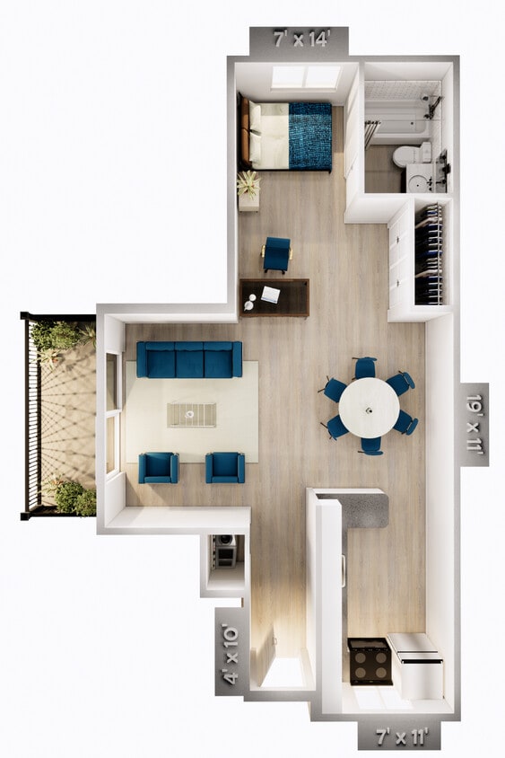 Floor Plan - The Dogwood