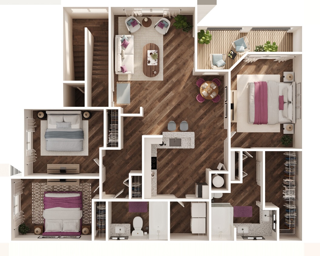Floor Plan - Floorplan 3A