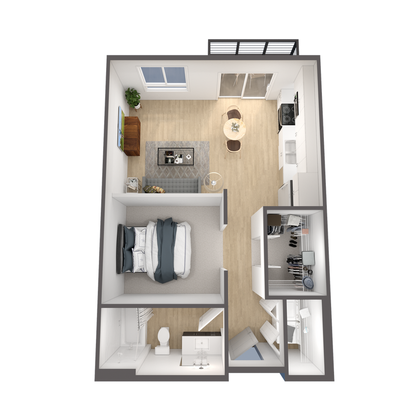 Floor Plan - Burley (1E)