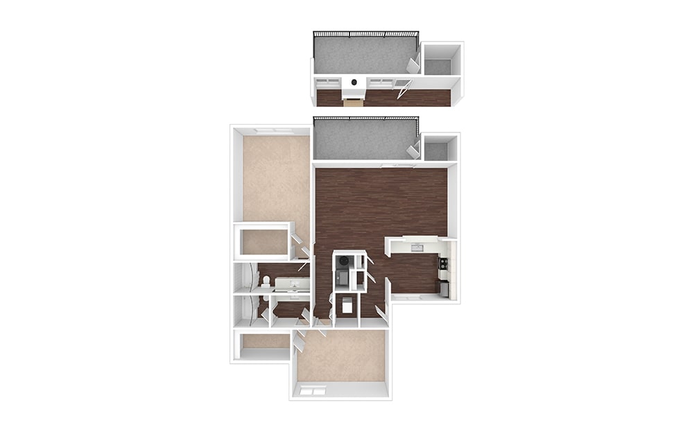 Floor Plan - Smyrna - Renovated